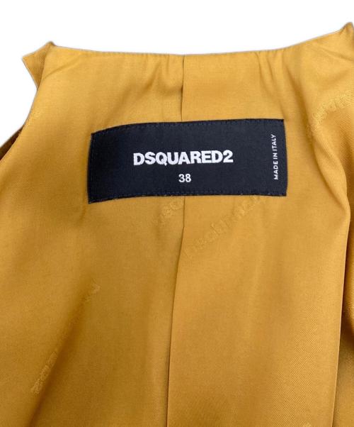 DSQUARED2（ディースクエアード）DSQUARED2 (ディースクエアード) テーラードジャケット ネイビー サイズ:38の古着・服飾アイテム