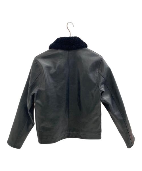 MWS（エムダブリューエス）MWS (エムダブリューエス) N-1デッキジャケット ブラック サイズ:Ｍの古着・服飾アイテム