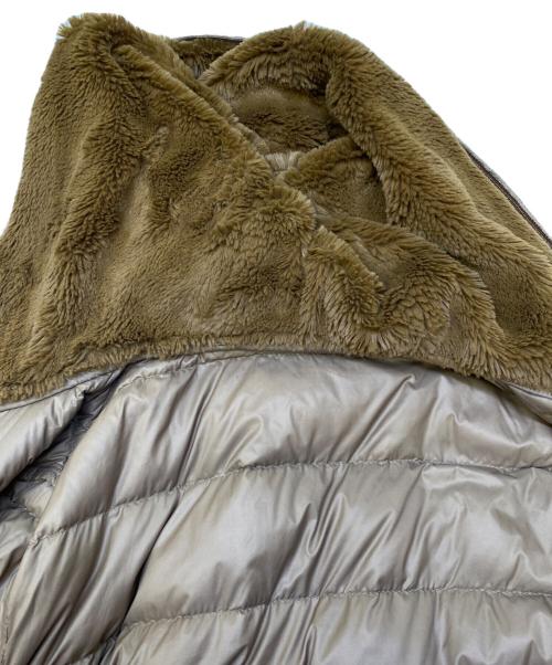 DoCLASSE（ドゥクラッセ）DoCLASSE (ドゥクラッセ) ダウンコート ブラウン サイズ:Mの古着・服飾アイテム