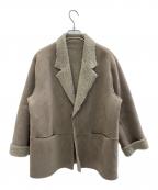 JOURNAL STANDARD relumeジャーナルスタンダード レリューム）の古着「リバーシブルボアジャケット」｜ベージュ