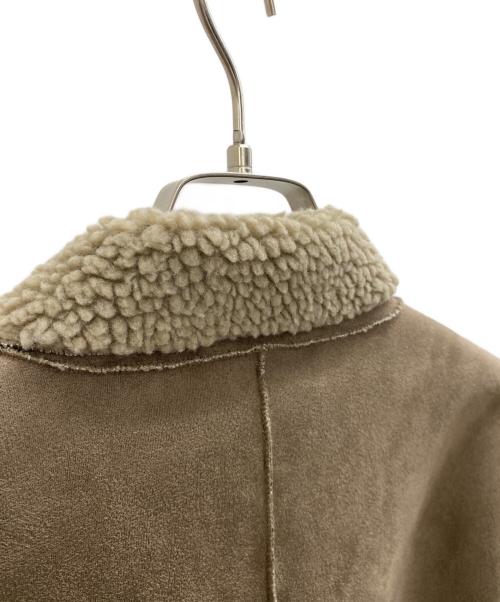 JOURNAL STANDARD relume（ジャーナルスタンダード レリューム）JOURNAL STANDARD relume (ジャーナルスタンダード レリューム) リバーシブルボアジャケット ベージュ サイズ:Fの古着・服飾アイテム