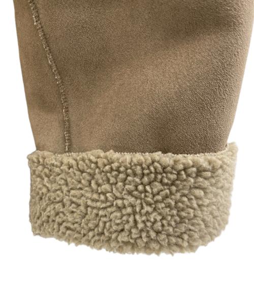 JOURNAL STANDARD relume（ジャーナルスタンダード レリューム）JOURNAL STANDARD relume (ジャーナルスタンダード レリューム) リバーシブルボアジャケット ベージュ サイズ:Fの古着・服飾アイテム