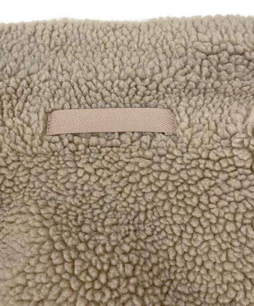 JOURNAL STANDARD relume（ジャーナルスタンダード レリューム）JOURNAL STANDARD relume (ジャーナルスタンダード レリューム) リバーシブルボアジャケット ベージュ サイズ:Fの古着・服飾アイテム