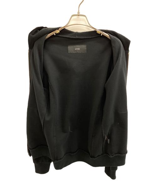 AKM（エーケーエム）AKM (エーケーエム) ジップパーカー ブラック サイズ:Mの古着・服飾アイテム
