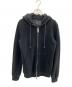 AKM（エーケーエム）の古着「ジップパーカー」｜ブラック