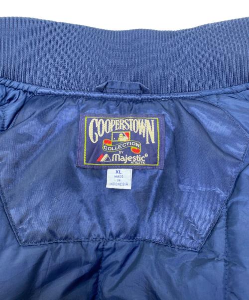 MAJESTIC ATHLETIC（マジェスティック アスレティック）MAJESTIC ATHLETIC (マジェスティック アスレティック) COOPERSTOWN ネイビー サイズ:XLの古着・服飾アイテム