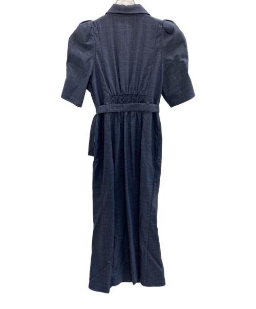 And Couture（アンドクチュール）And Couture (アンドクチュール) 半袖ワンピース ブルー サイズ:Fの古着・服飾アイテム