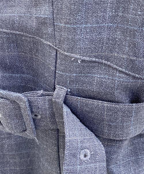 And Couture（アンドクチュール）And Couture (アンドクチュール) 半袖ワンピース ブルー サイズ:Fの古着・服飾アイテム