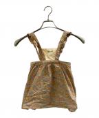 GUCCIグッチ）の古着「サスペンダースカート」｜カーキ