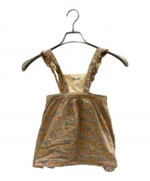 GUCCI（グッチ）の古着「サスペンダースカート」｜カーキ