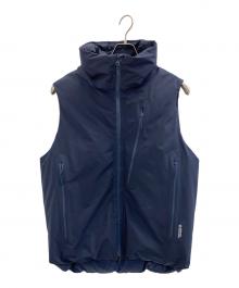 DAIWA LIFE STYLE（ダイワライフスタイル）の古着「DOWN VEST GORE-TEX」｜ネイビー