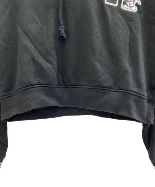 adidas Originals（アディダスオリジナル）adidas Originals (アディダスオリジナル) ショート ディズニー パーカー ブラック サイズ:Mの古着・服飾アイテム
