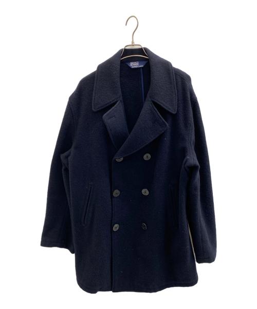 POLO RALPH LAUREN（ポロ・ラルフローレン）POLO RALPH LAUREN (ポロ・ラルフローレン) Pコート ネイビー サイズ:LLの古着・服飾アイテム