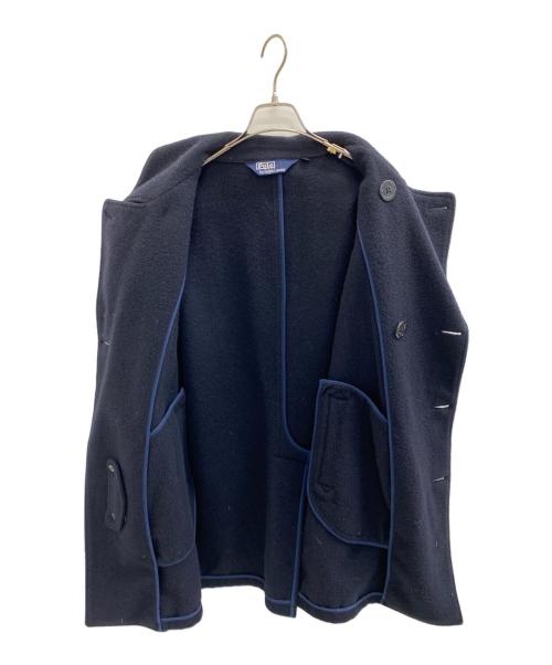 POLO RALPH LAUREN（ポロ・ラルフローレン）POLO RALPH LAUREN (ポロ・ラルフローレン) Pコート ネイビー サイズ:LLの古着・服飾アイテム