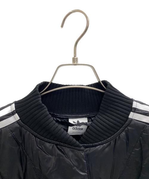 adidas（アディダス）adidas (アディダス) ルーズフィットキルトジャケット ブラック サイズ:Freeの古着・服飾アイテム