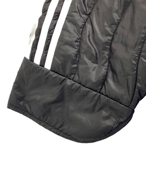 adidas（アディダス）adidas (アディダス) ルーズフィットキルトジャケット ブラック サイズ:Freeの古着・服飾アイテム
