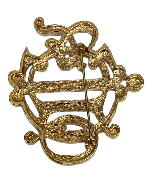 Christian Dior（クリスチャン ディオール）Christian Dior (クリスチャン ディオール) ロゴ/エンブレム ゴールドカラーの古着・服飾アイテム