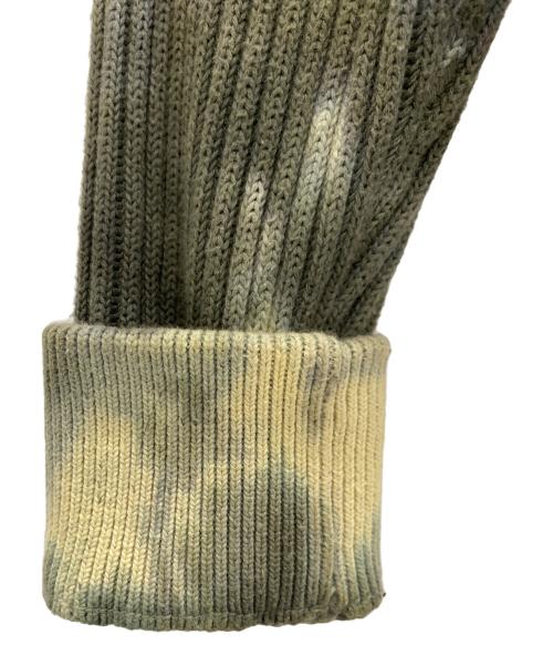 thisisneverthat（ディスイズネバーザット）thisisneverthat (ディスイズネバーザット) 厚手ニット グリーン サイズ:Mの古着・服飾アイテム