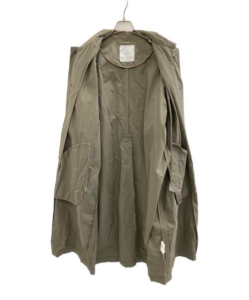 FREAK'S STORE（フリークスストア）FREAK'S STORE (フリークスストア) ステンカラーコート グリーン サイズ:Lの古着・服飾アイテム