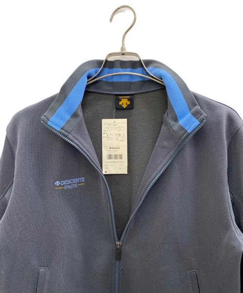 DESCENTE（デサント）DESCENTE (デサント) トラックジャケット ブルー×グレー サイズ:Lの古着・服飾アイテム
