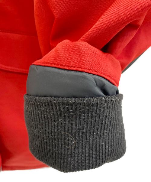 LEVI'S（リーバイス）LEVI'S (リーバイス) ダウンコート レッド×ブラック サイズ:Lの古着・服飾アイテム