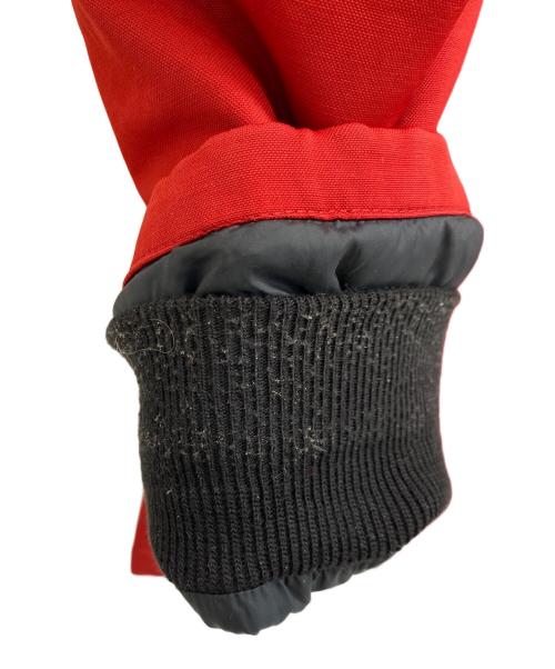 LEVI'S（リーバイス）LEVI'S (リーバイス) ダウンコート レッド×ブラック サイズ:Lの古着・服飾アイテム