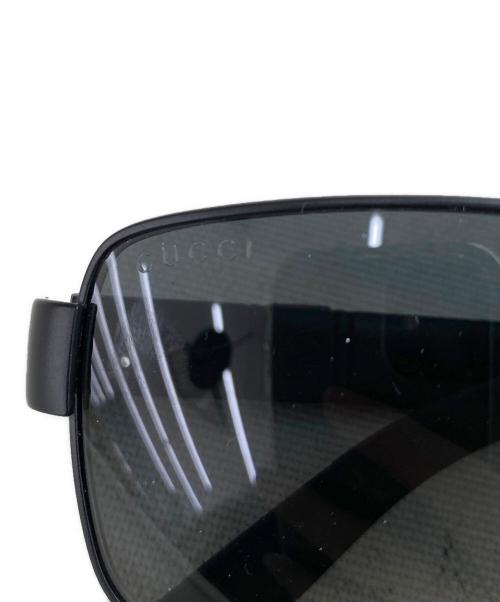 GUCCI（グッチ）GUCCI (グッチ) サングラス ブラック サイズ:61 16 140の古着・服飾アイテム