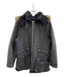 AVIREX（アヴィレックス）の古着「B-7 アラスカンコート」｜ブラック
