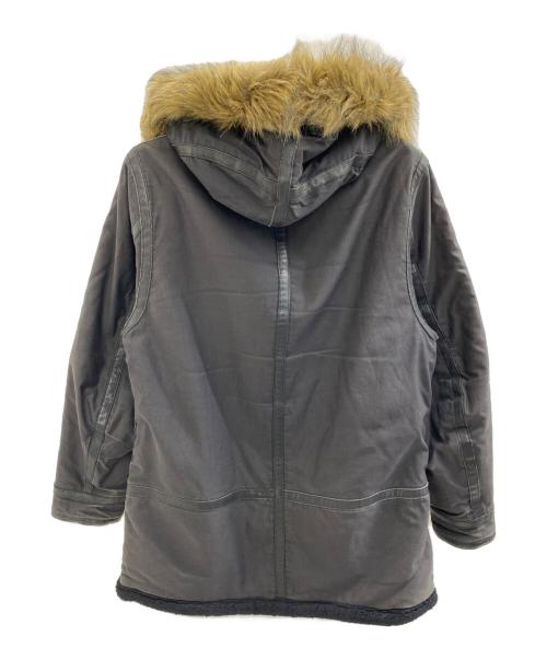 AVIREX（アヴィレックス）AVIREX (アヴィレックス) B-7 アラスカンコート ブラック サイズ:Mの古着・服飾アイテム