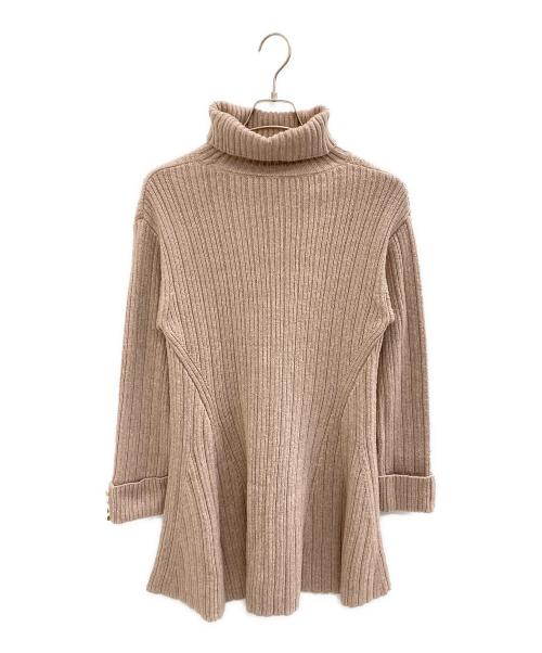 Apuweiser-riche（アプワイザーリッシェ）Apuweiser-riche (アプワイザーリッシェ) ニットワンピース ピンク サイズ:Mの古着・服飾アイテム