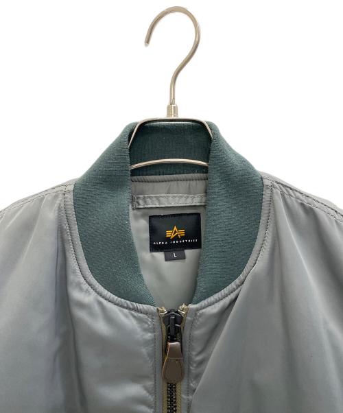 ALPHA（アルファ）ALPHA (アルファ) 直営店限定 復刻モデル カーキ サイズ:Lの古着・服飾アイテム
