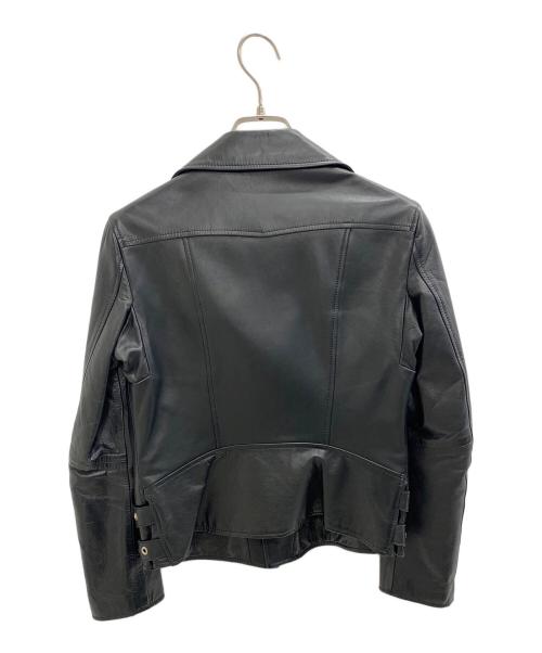 beautiful people（ビューティフルピープル）beautiful people (ビューティフルピープル) ダブルライダースジャケット ブラック サイズ:34 未使用品の古着・服飾アイテム