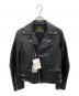 beautiful people（ビューティフルピープル）の古着「ダブルライダースジャケット」｜ブラック