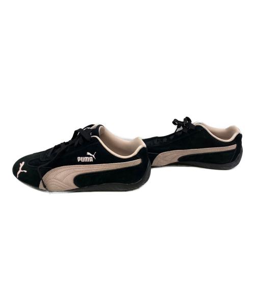 PUMA（プーマ）PUMA (プーマ) ローカットスニーカー ピンク×ブラック サイズ:24.5の古着・服飾アイテム
