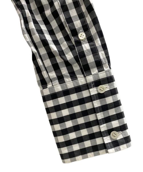 THE KEIJI（ザ・ケイジ）THE KEIJI (ザ・ケイジ) 長袖ブラウス ホワイト×ブラックの古着・服飾アイテム