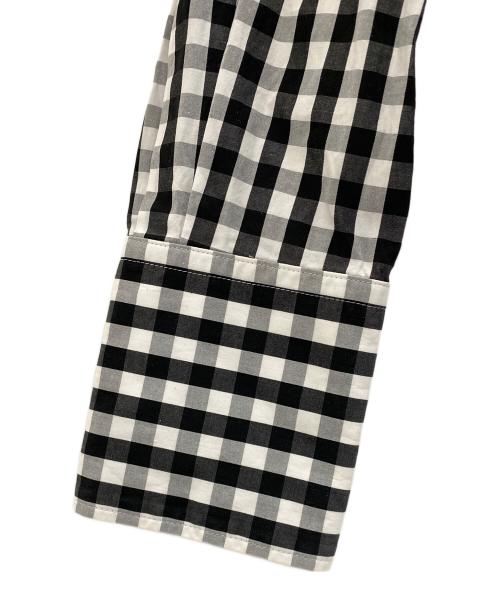 THE KEIJI（ザ・ケイジ）THE KEIJI (ザ・ケイジ) 長袖ブラウス ホワイト×ブラックの古着・服飾アイテム