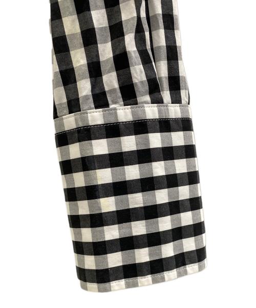 THE KEIJI（ザ・ケイジ）THE KEIJI (ザ・ケイジ) 長袖ブラウス ホワイト×ブラックの古着・服飾アイテム