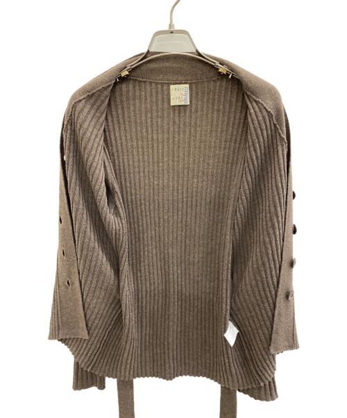 craft hiro（クラフトヒロ）craft hiro (クラフトヒロ) 厚手カーディガン ブラウン サイズ:-の古着・服飾アイテム