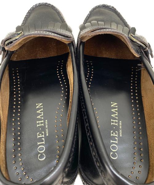 COLE HAAN（コールハーン）COLE HAAN (コールハーン) モックストラップローファー ブラック サイズ:26.5cmの古着・服飾アイテム