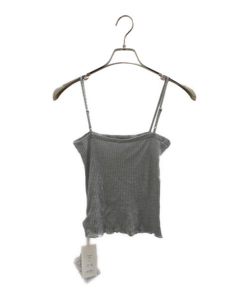 TOQUE（トゥーク）TOQUE (トゥーク) キャミソール グレー サイズ:Free 未使用品の古着・服飾アイテム