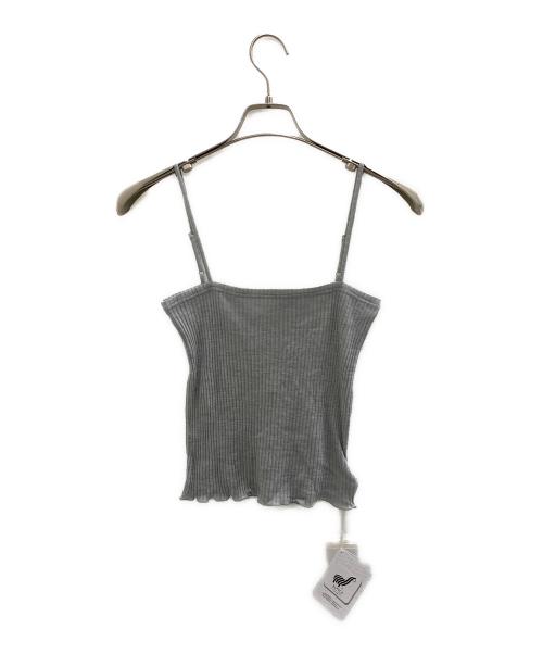 TOQUE（トゥーク）TOQUE (トゥーク) キャミソール グレー サイズ:Free 未使用品の古着・服飾アイテム
