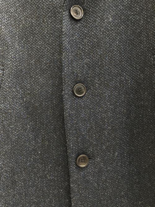 UNIQLO（ユニクロ）UNIQLO (ユニクロ) J.W.ANDERSON (ジェイダブリューアンダーソン) チェスターコート ブラック×ネイビー サイズ:XLの古着・服飾アイテム