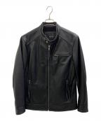 FORTIMEフォータイム）の古着「レザージャケット」｜ブラック