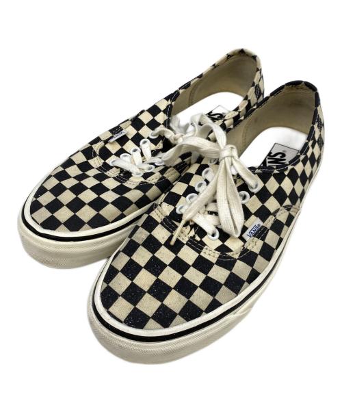 VANS（ヴァンズ）VANS (ヴァンズ) AUTHENTIC ブラック×オフホワイト サイズ:28の古着・服飾アイテム