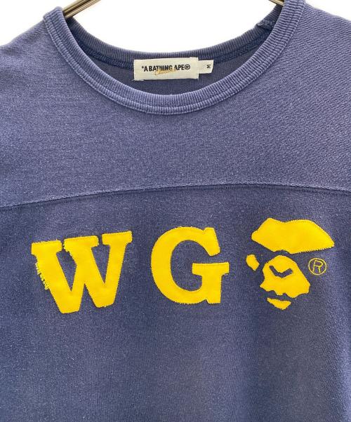 A BATHING APE（ア ベイシング エイプ）A BATHING APE (ア ベイシング エイプ) スウェット ブルー サイズ:Mの古着・服飾アイテム