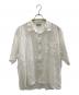 CAHLUMN（カウラム）の古着「Linen Open Collar Shirt」｜ホワイト