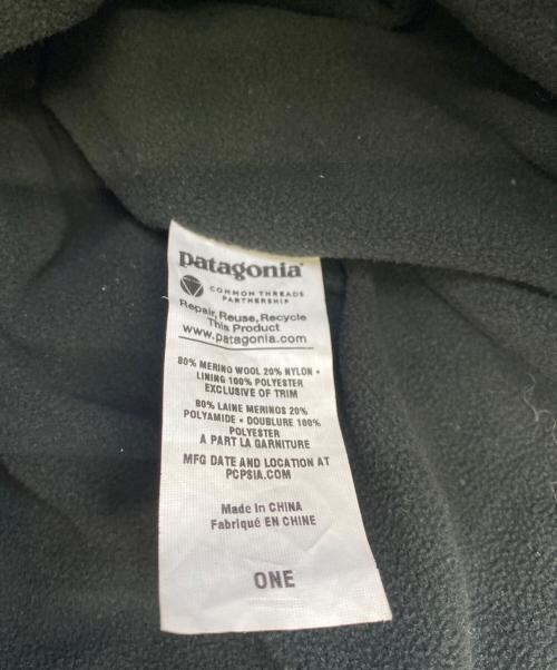 Patagonia（パタゴニア）Patagonia (パタゴニア) ニット帽 パープル×カーキの古着・服飾アイテム