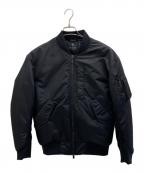+Jプラスジェイ）の古着「MA-1ジャケット」｜ブラック