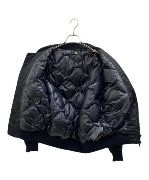 +J（プラスジェイ）+J (プラスジェイ) MA-1ジャケット ブラック サイズ:Sの古着・服飾アイテム