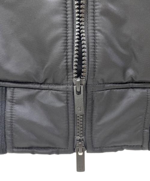 +J（プラスジェイ）+J (プラスジェイ) MA-1ジャケット ブラック サイズ:Sの古着・服飾アイテム